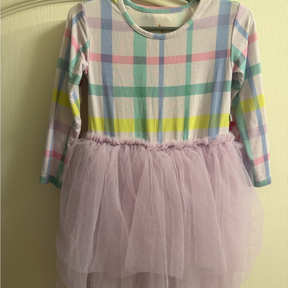 Plaid tutu - bamboo
